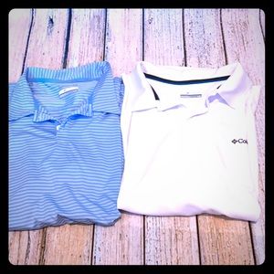 Lot of 2 Columbia shirts for men large